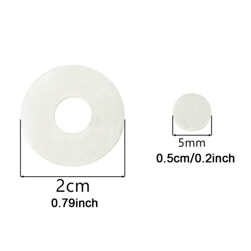 60Pcs Antiskid Pads for Patchwork Rulers Adhesive Rings for Studio Dor 1