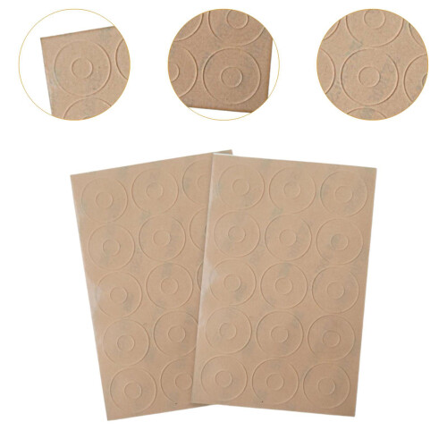 60Pcs Antiskid Pads for Patchwork Rulers Adhesive Rings for Studio Dor 2