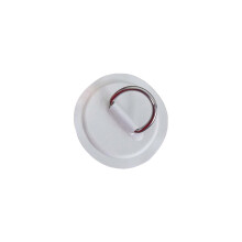 Quality 4"StainlessSteel Inflatable Boat Kayak Dinghy D- PVC WHITE