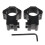 25.4mm 1" Scope Mount Rings Fits 11mm Dovetail Rail Flashlight High Pr 3