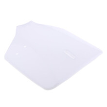 White Front Plastic Number Plate for KLX110 Style  Trail Dirt Bikes