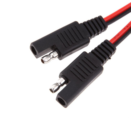 2m 6.6ft 18AWG SAE Extension Cable Harness Panel Charging Connector Co 2