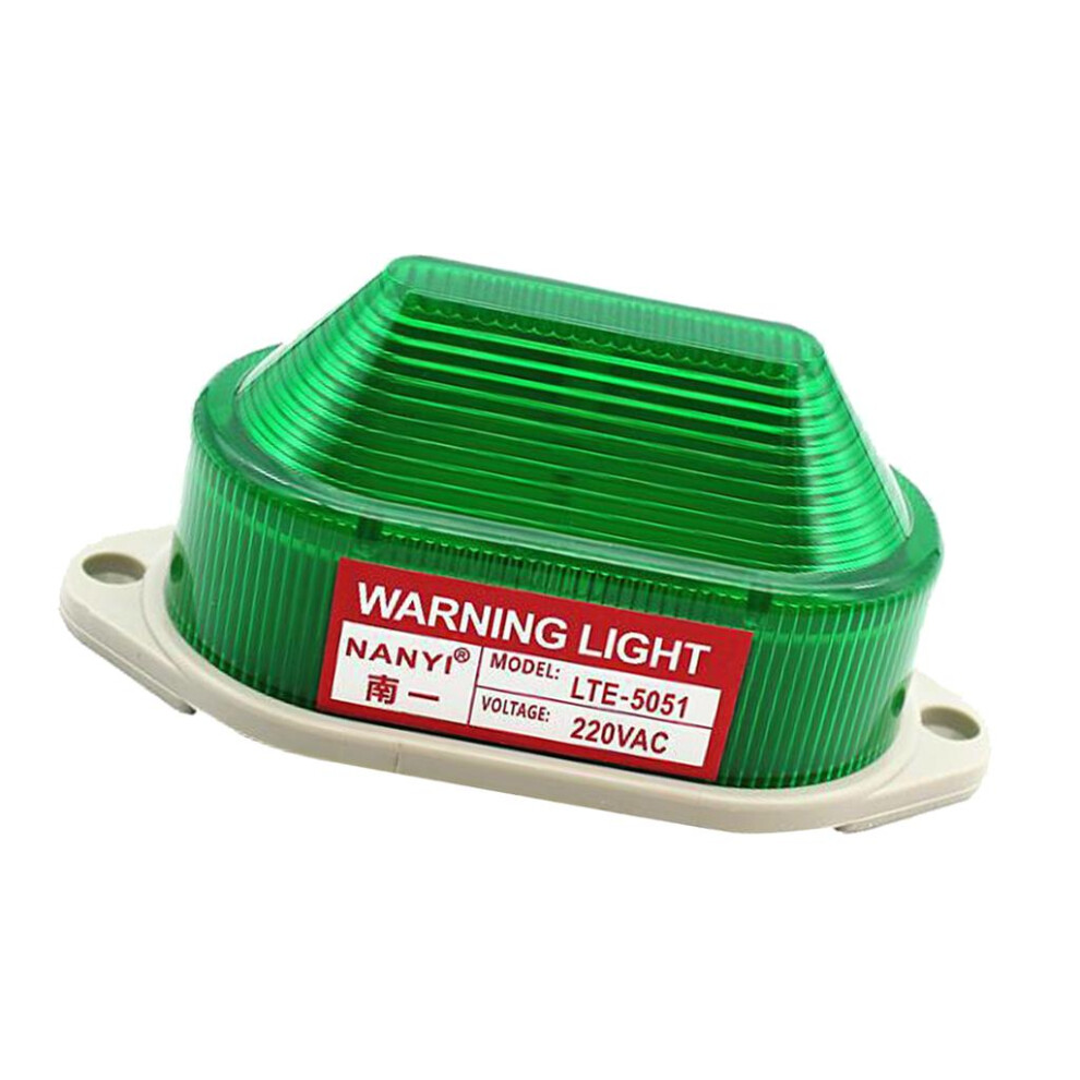 Emergency Led Beacon Flashing Strobe Signal Warning Lamp, Green/Light 759017805848