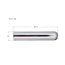 Stainless Steel Tone Bar Electric Guitar Solid Slide 84mm Length Silve
