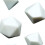 7Pcs White Empty Dices for Dices Making, Role Playing Game, Party Supp 3