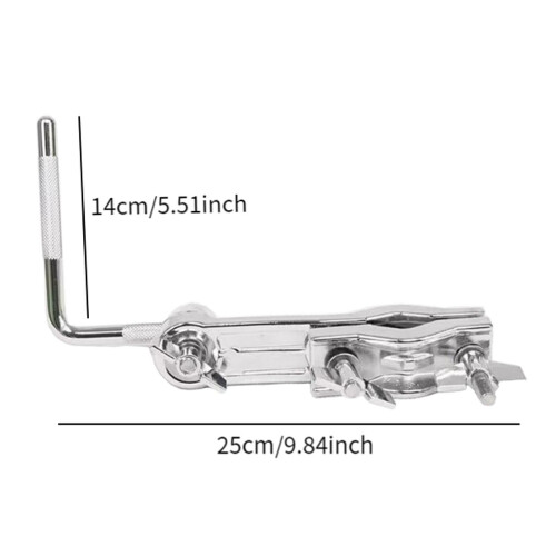 Cowbell Mounting Bracket Durable Percussion Cowbell Stand for Drummer 1