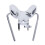 Double Tom Holder Stand for Drum Set Replacements Part Accessories Sil 2