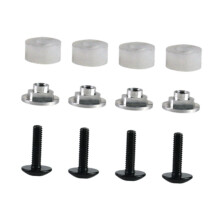 Hockey Visor Hardware Kit Visor Accessories M4 Screws Replacement Repa