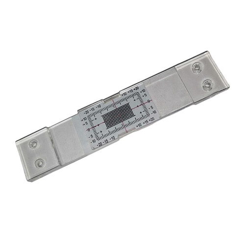 Acrylic Mixing Ratio Ruler Geotechnical Engineering Equipment Crack Mo 1