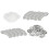 32mm Pin Badge Button Parts Supplies For Button Making Machine 1