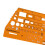 Graph Template Stencil Thumbnail Template Ruler for 1:50000 3