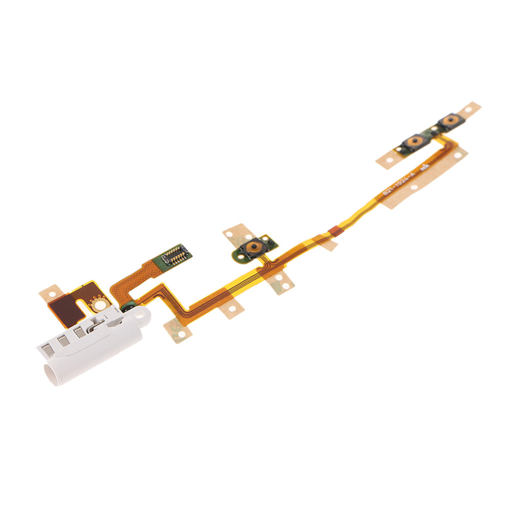 Headphone Audio Jack Power Volume Button Flex Cable Ribbon For Ipod Na 711983877748
