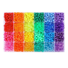 2880pcs Pony Beads Set DIY Bracelets Earring Jewelry Making Pendants C