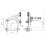 Long Arm Racing Road Bike Bicycle Dual Pivot Side Pull C-Brake Front C 2