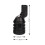 Archery Stabilizer Compound Bow String Suppressor Stop Silencer Huntin 2