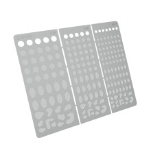 Planting Grass Plate Accessories Grass Plant Template Scene Sand Table
