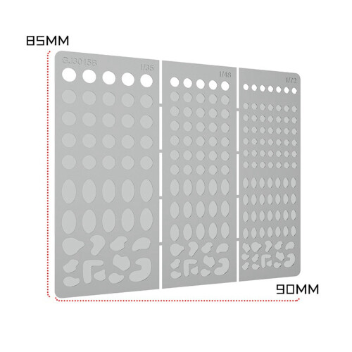 Planting Grass Plate Accessories Grass Plant Template Scene Sand Table 1