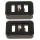 2Pieces Professional Aluminum Quick Release Plate 1/4" for Tripod Ball 2