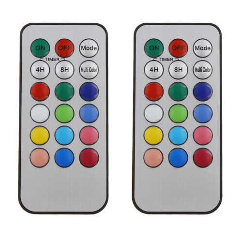 2x Wedding Decor Remote Control For Electronic Light Candles 1