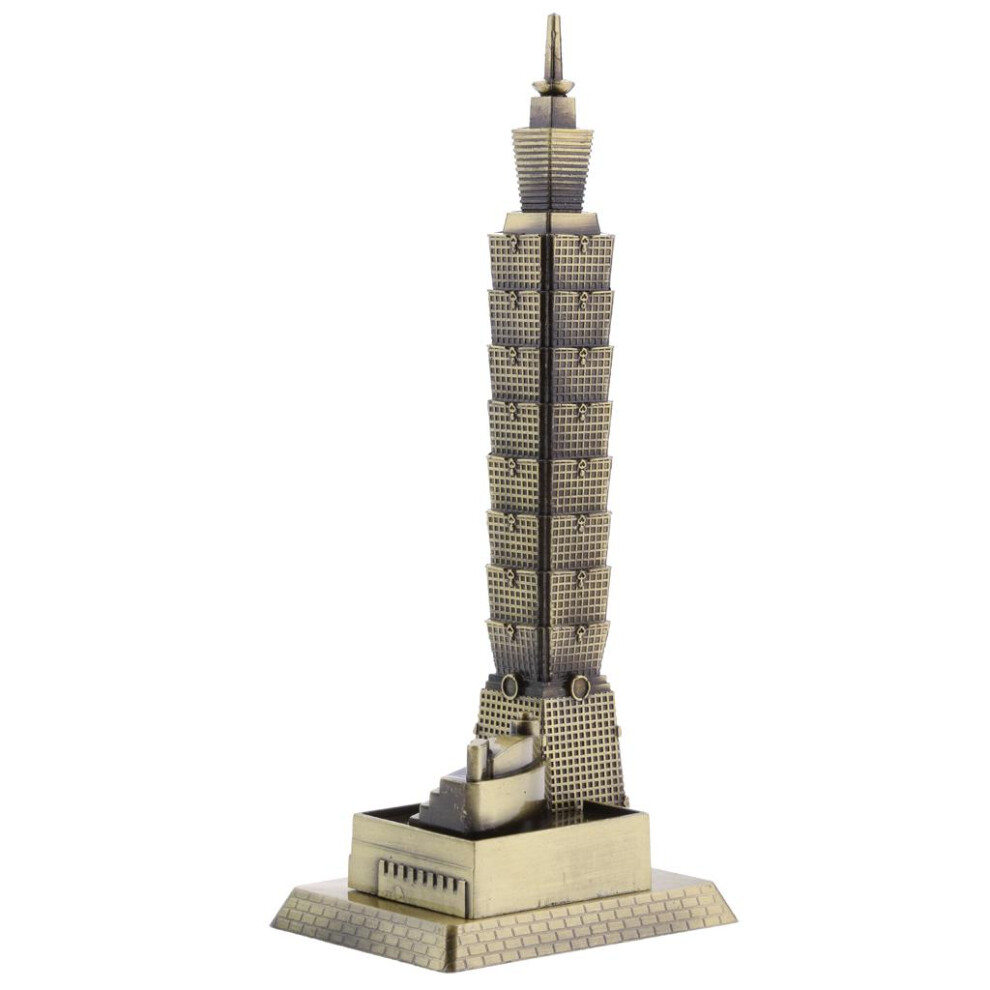 Taipei 101 Tower Building Architecture Model of Taiwan Desktop Ornamen