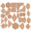 54pcs Acrylic Quilting Templates Sewing Stencils Patchwork Ruler Sewin 1