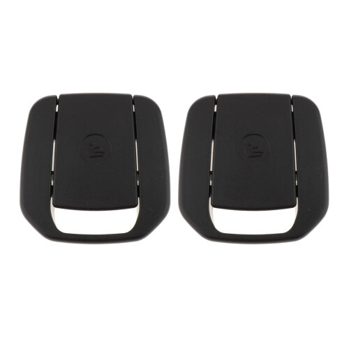 2 Pieces Car Child Rear Seat Isofix Mount Cover for    E90 E91 E81 E87 2