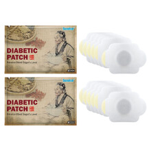 Diabetes Plasters Natural Herbs Diabetes Pads Diabetes Sticker 12 Pcs/