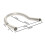 Upswept Rear Seat Loop Frame Hoop Tracker End Cafe Racer 230mm Large c 2