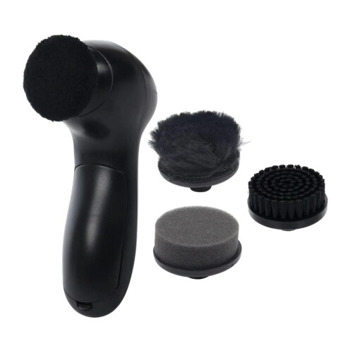 Handheld Electric Shoe Shine Kit Multifunctional Portable for Bags Sof
