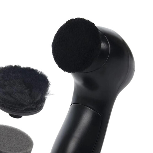 Handheld Electric Shoe Shine Kit Multifunctional Portable for Bags Sof 2