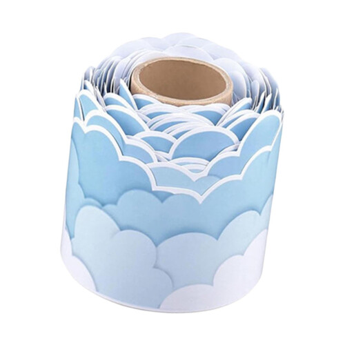 Cloud Bulletin Board Border Kindergarten Ornament for Store Classroom