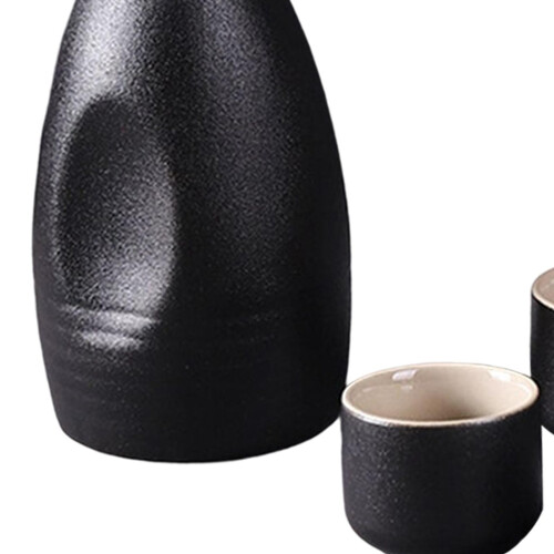Ceramic Sake Pot Cups Set Drinkware Creative Durable Decoration for Ki 2