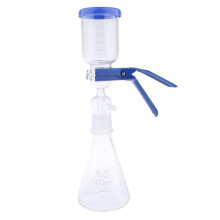 500ml Filtration Apparatus Vacuum Lab Filtering Unit with Funnel and C