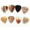 8pcs QUALITY HANDCRAFTED HORN GUITAR PICKS 3