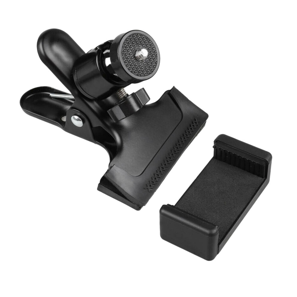 Guitar Head Clip Mobile Phone Holder Broadcast Bracket Stand Clip Clam 791731997393