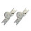 2x Ladder Hinge Hasp Hinge for Herringbone Ladder Rod Ladder Accessory 3