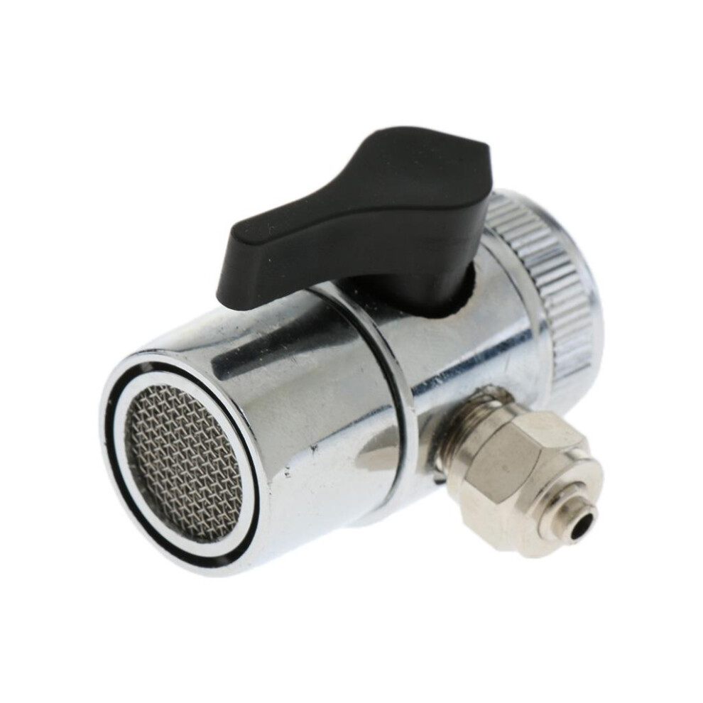 Faucet Adapter Counter Top Diverter Valve For Water Filter Purifier Tu 764398927461