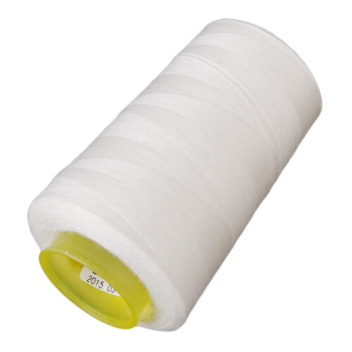 Spool of Polyester Sewing Thread for Sewing Machine 40S/2 Unbleached W 1