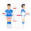 4Pcs Foosball Men Table Foosball Player Replacement Parts Table Footba 2
