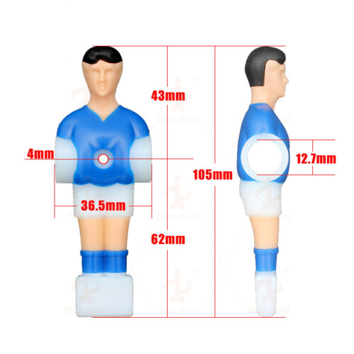 4Pcs Foosball Men Table Foosball Player Replacement Parts Table Footba 1