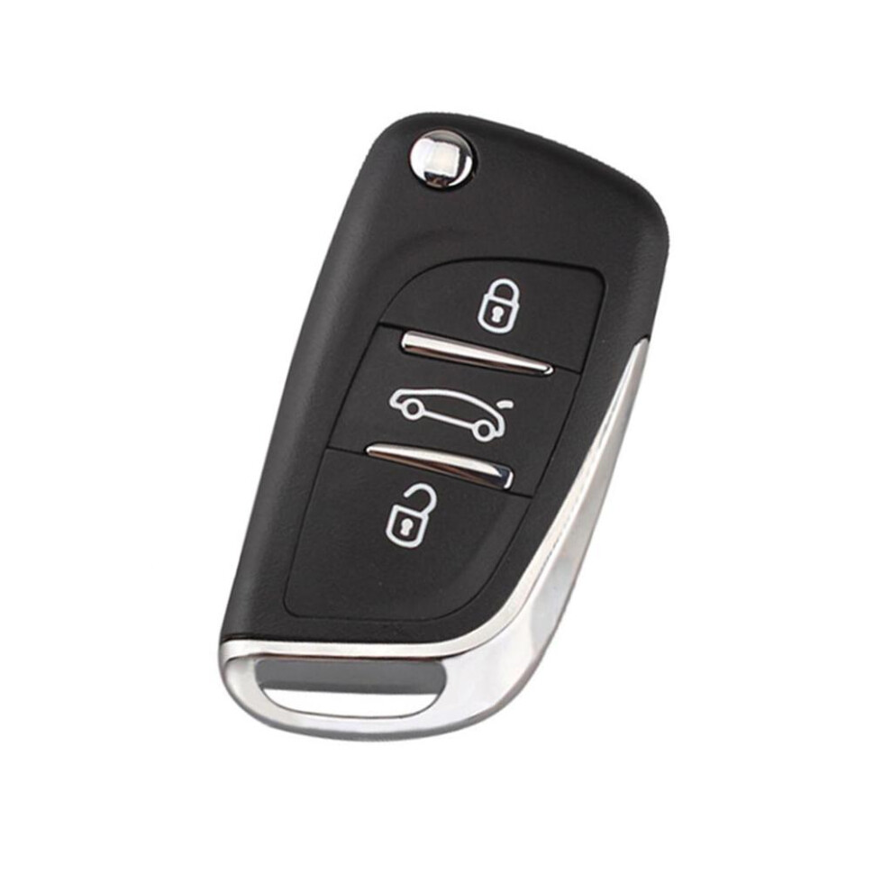 3Btn Flip Remote Key Fob Case Shell For Citroen C2 C4 Peugeot 306 407 740422761355