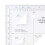 Military Triangle Scale Protractor Topographic Map Graphic Training Ai 3