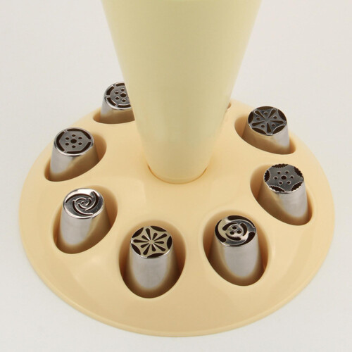 Pastry Bag Stand Cream Icing Tip Stand Shelf DIY Decorating Kit Kitche 2