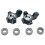 1Pair 1/10 Steering Knuckles for 3Racing Sakura D5 DIY Accs Trunk Mode 1