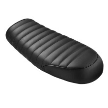 Vintage Motorcycle Flat Brat Seat Saddle Cushion for Cafe Racer Univer