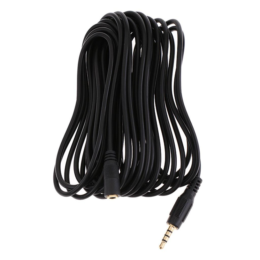 6M Extension Cable For Cellphone Smartphone Mic Microphone Female To M 721442386056