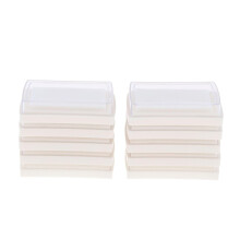 10 Pack Blank Stamp Pad Ink Pad For Ink Refill Kids Painting Card Maki