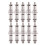 10Pieces 1/4" to 3/8" Spigot Stud Screw Tripod Adapter for Flash Light 3