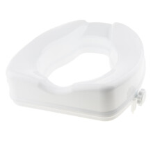 Toilet Seat Riser Raised Safety Chair Elongated Lifter Extender 2 inch
