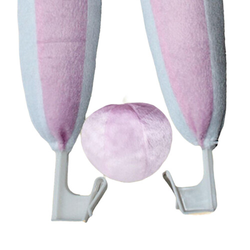 Car Decoration Accessory Bunny Ears Set Nose Easy Installation Portabl 2